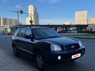 2004 Hyundai Santa Fe I, синий, 450000 рублей, вид 4