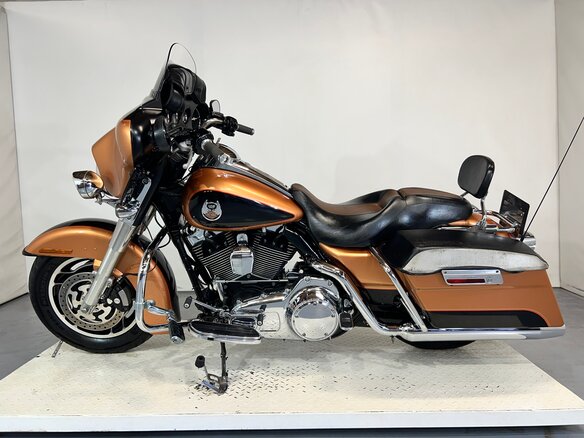 2008 Harley-Davidson Street Glide, оранжевый, 560000 рублей - вид 16