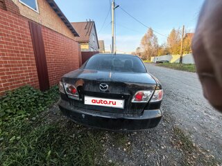 2004 Mazda 6 I (GG), чёрный, 250000 рублей, вид 4