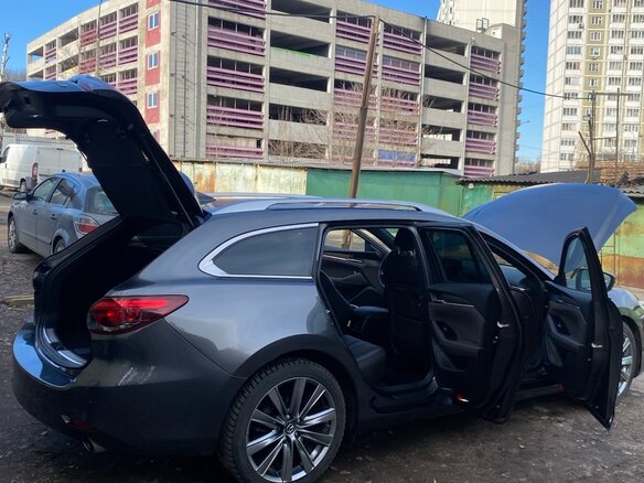 2019 Mazda 6 III (GJ) Рестайлинг 2, серый, 2750000 рублей - вид 8