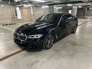 2022 BMW 5 серии 520i VII (G30/G31/G38) Рестайлинг, синий, 5600000 рублей, вид 1
