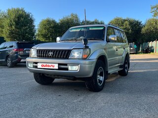 1998 Toyota Land Cruiser Prado 90 Series, серебристый, 1000000 рублей, вид 1
