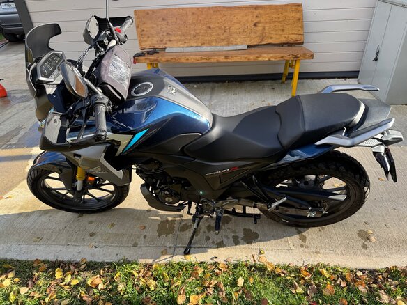 2024 Honda CB 200X, синий, 310000 рублей - вид 5