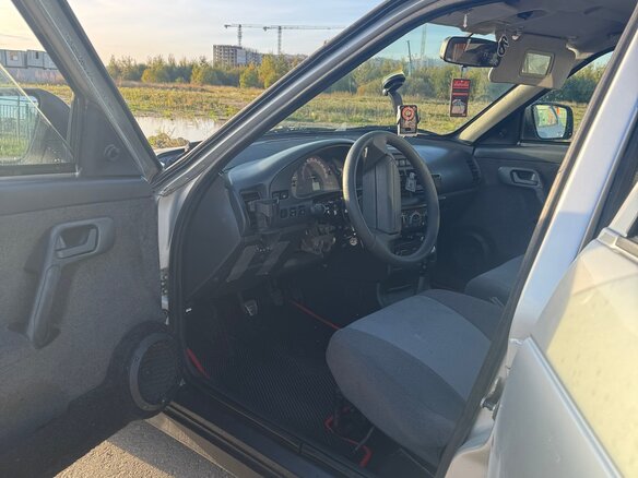 2002 Lada (ВАЗ) 2112, серый, 180000 рублей - вид 11