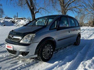 2008 Opel Meriva A Рестайлинг, серебристый, 530000 рублей, вид 1