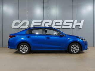 2021 Kia Rio IV Рестайлинг, синий, 1849000 рублей, вид 5