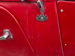 1952 MG TD Midget I, красный, 13500000 рублей, вид 5