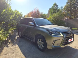2017 Lexus LX 570 III Рестайлинг 2, серый, 6950000 рублей, вид 2