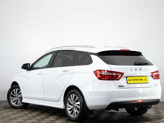 2018 Lada (ВАЗ) Vesta SW I, белый, 1299000 рублей, вид 4