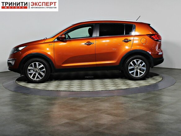 2014 Kia Sportage III Рестайлинг, оранжевый - вид 4