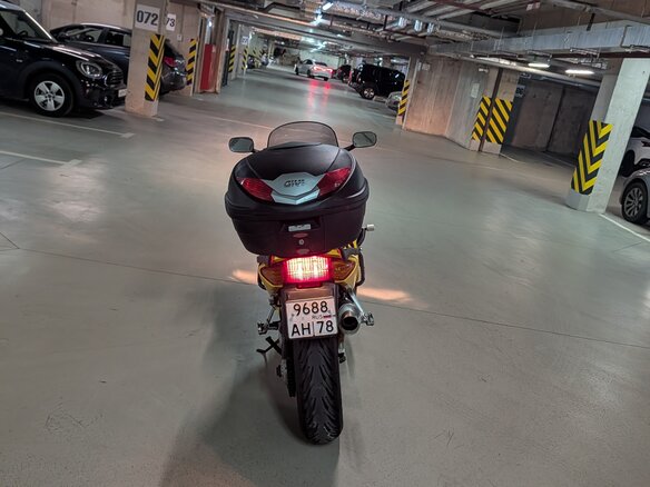 1999 Honda VFR 800, жёлтый, 375000 рублей - вид 7