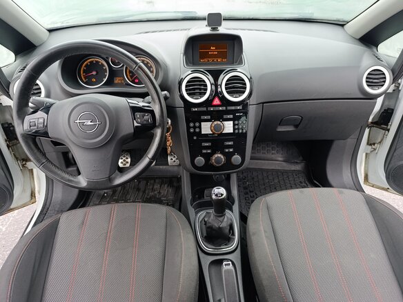 2011 Opel Corsa D Рестайлинг II, чёрный, 320000 рублей - вид 4