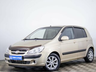 2007 Hyundai Getz I Рестайлинг, бежевый, 509000 рублей, вид 3