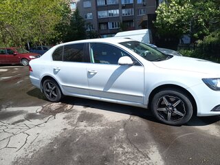 2014 Skoda Superb DSG II Рестайлинг, белый, 1245000 рублей, вид 4