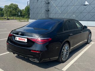 2021 Mercedes-Benz S-Класс 450 Long 4MATIC VII (W223), чёрный, 9300000 рублей, вид 5