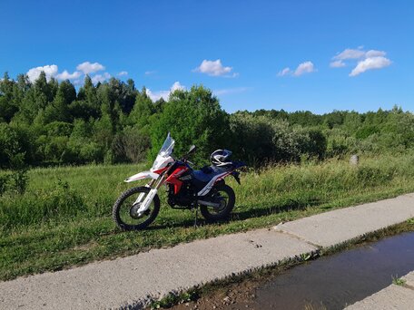 2024 Motoland Enduro 300, красный, 112000 рублей, вид 3