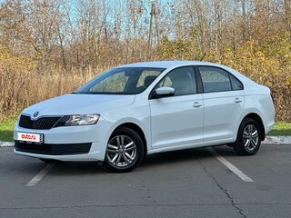 2017 Skoda Rapid I Рестайлинг, белый, 1250000 рублей, вид 2