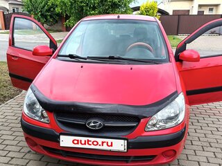 2008 Hyundai Getz I Рестайлинг, красный, 450000 рублей, вид 3