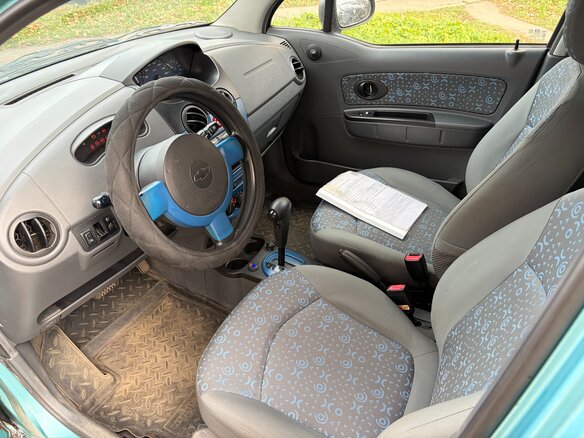 2005 Chevrolet Spark II, голубой, 360000 рублей - вид 5