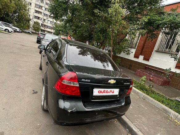 2007 Chevrolet Aveo I Рестайлинг, чёрный - вид 6