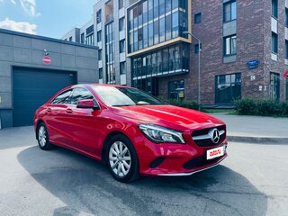 2016 Mercedes-Benz CLA 200 I (C117, X117), красный, 1950000 рублей, вид 3