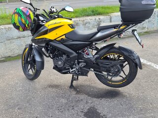 2019 Bajaj Pulsar NS 200, жёлтый, 195000 рублей, вид 3