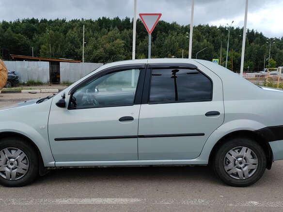 2008 Renault Logan I, зелёный, 333000 рублей - вид 5