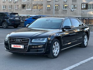 2014 Audi A8 Long III (D4) Рестайлинг, чёрный, 1650000 рублей, вид 1