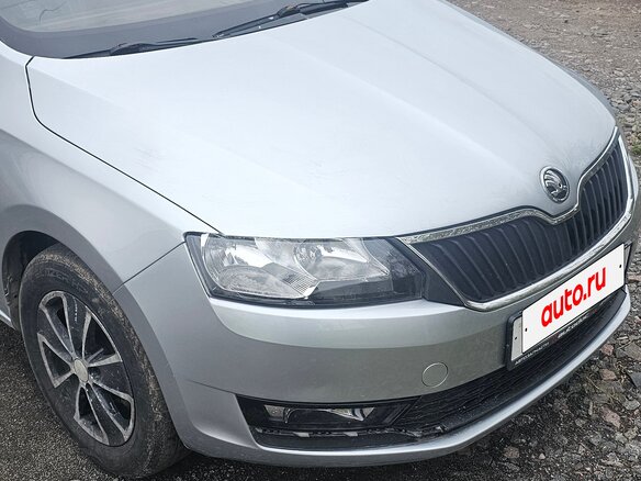 2018 Skoda Rapid I Рестайлинг, серебристый, 530000 рублей - вид 6