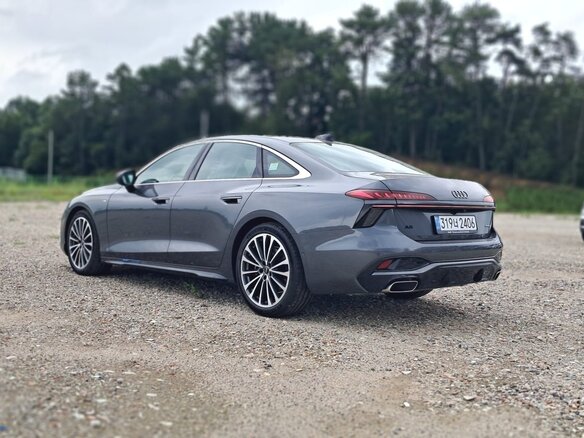 2026 Audi A6 VI (C9), серый - вид 4