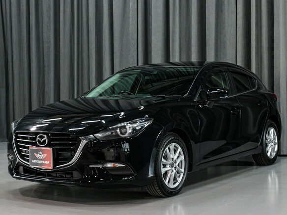 2019 Mazda Axela III Рестайлинг, чёрный, 1380000 рублей - вид 1