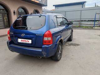 2008 Hyundai Tucson I, синий, 490000 рублей, вид 5