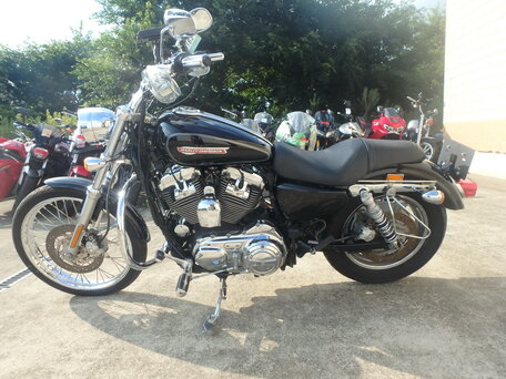 2009 Harley-Davidson Sportster 1200, чёрный, 650000 рублей, вид 1