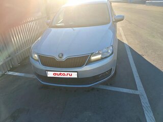 2018 Skoda Rapid I Рестайлинг, серебристый, 1390000 рублей, вид 2