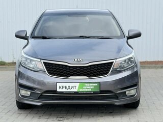 2015 Kia Rio III Рестайлинг, серый, 1049000 рублей, вид 3