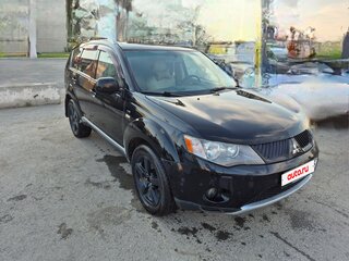 2007 Mitsubishi Outlander II, чёрный, 1150000 рублей, вид 5