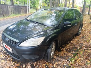 2008 Ford Focus II Рестайлинг, чёрный, 175000 рублей, вид 2