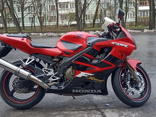 2001 Honda CBR 600F, красный, 420000 рублей, вид 2