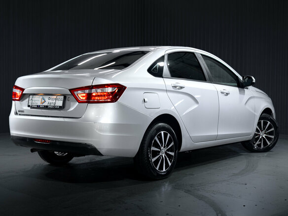 2016 Lada (ВАЗ) Vesta I, серебристый, 690000 рублей - вид 6