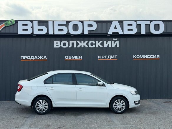 2019 Skoda Rapid I Рестайлинг, белый, 1270000 рублей - вид 3