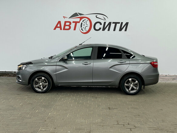 2016 Lada (ВАЗ) Vesta I, серый, 755000 рублей - вид 9