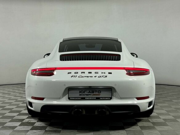 2017 Porsche 911 Carrera 4 GTS VII (991) Рестайлинг, белый, 11490000 рублей - вид 4