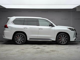 2019 Lexus LX 570 III Рестайлинг 2, белый, 8887000 рублей, вид 4