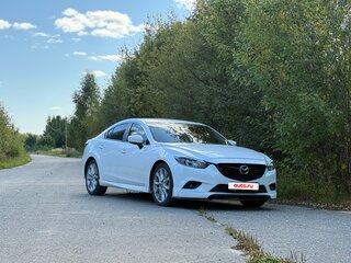 2017 Mazda 6 III (GJ) Рестайлинг, белый, 1980000 рублей, вид 2