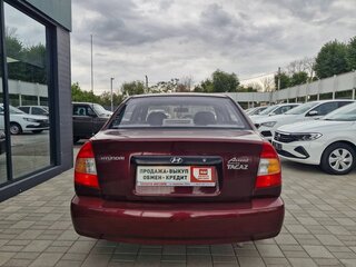 2007 Hyundai Accent ТагАЗ II, красный, 460000 рублей, вид 5