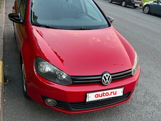 2009 Volkswagen Golf VI, красный, 730000 рублей, вид 4