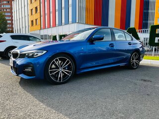 2019 BMW 3 серии 320d VII (G2x), синий, 4300000 рублей, вид 1
