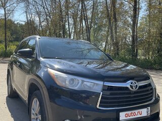 2014 Toyota Highlander III (XU50), чёрный, 3100000 рублей, вид 1