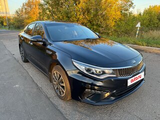 2019 Kia Optima IV Рестайлинг, синий, 1855000 рублей, вид 3