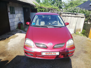 2001 Nissan Almera Tino I, пурпурный, 232500 рублей, вид 1